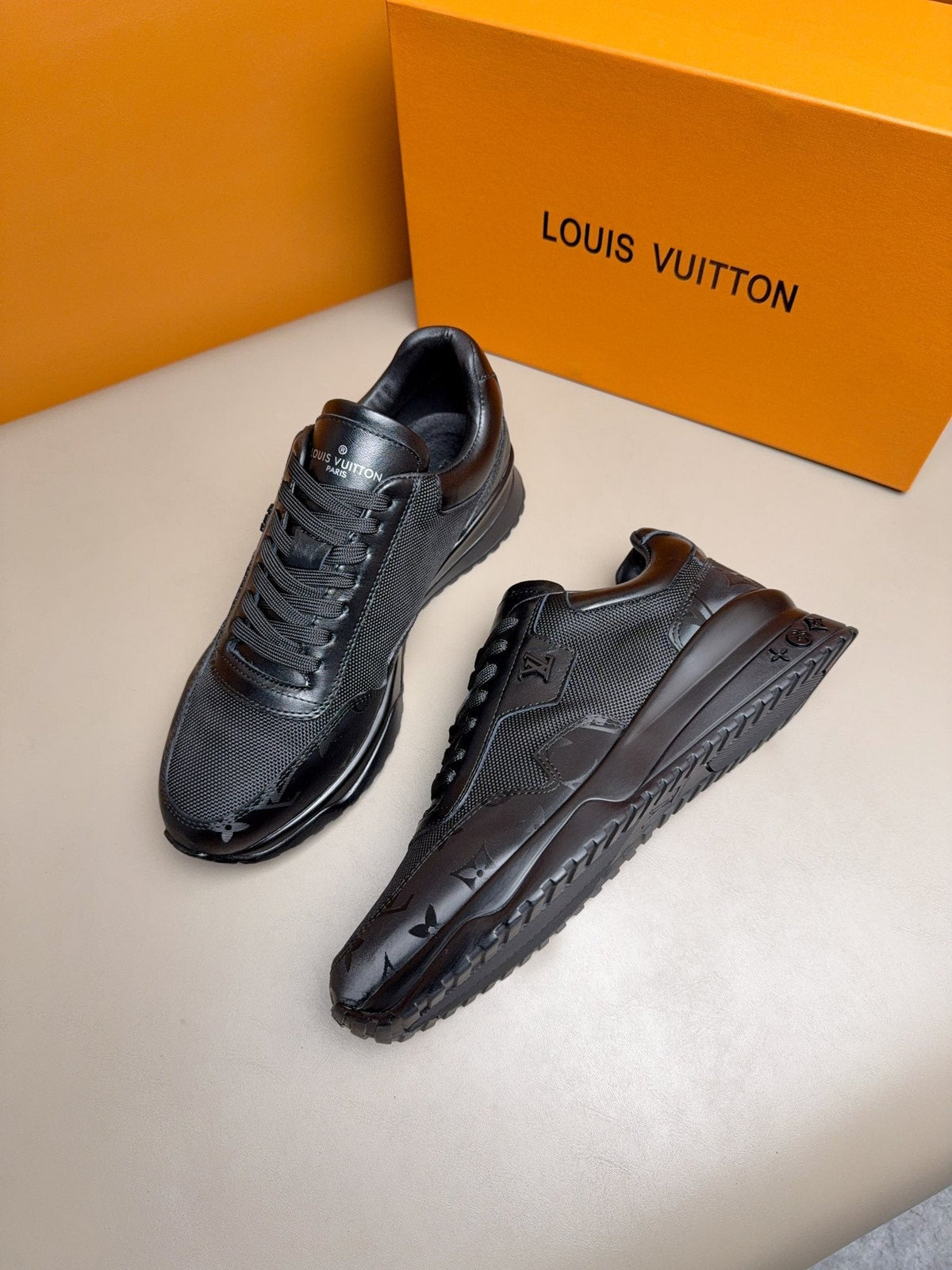 Louis Vuitton Patterned Low-Top Sneakers — hero