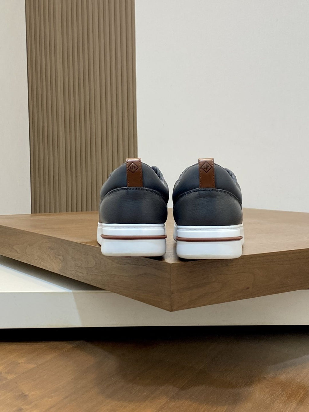 Loro Piana Tennis Walk Low-Top Sneakers — back